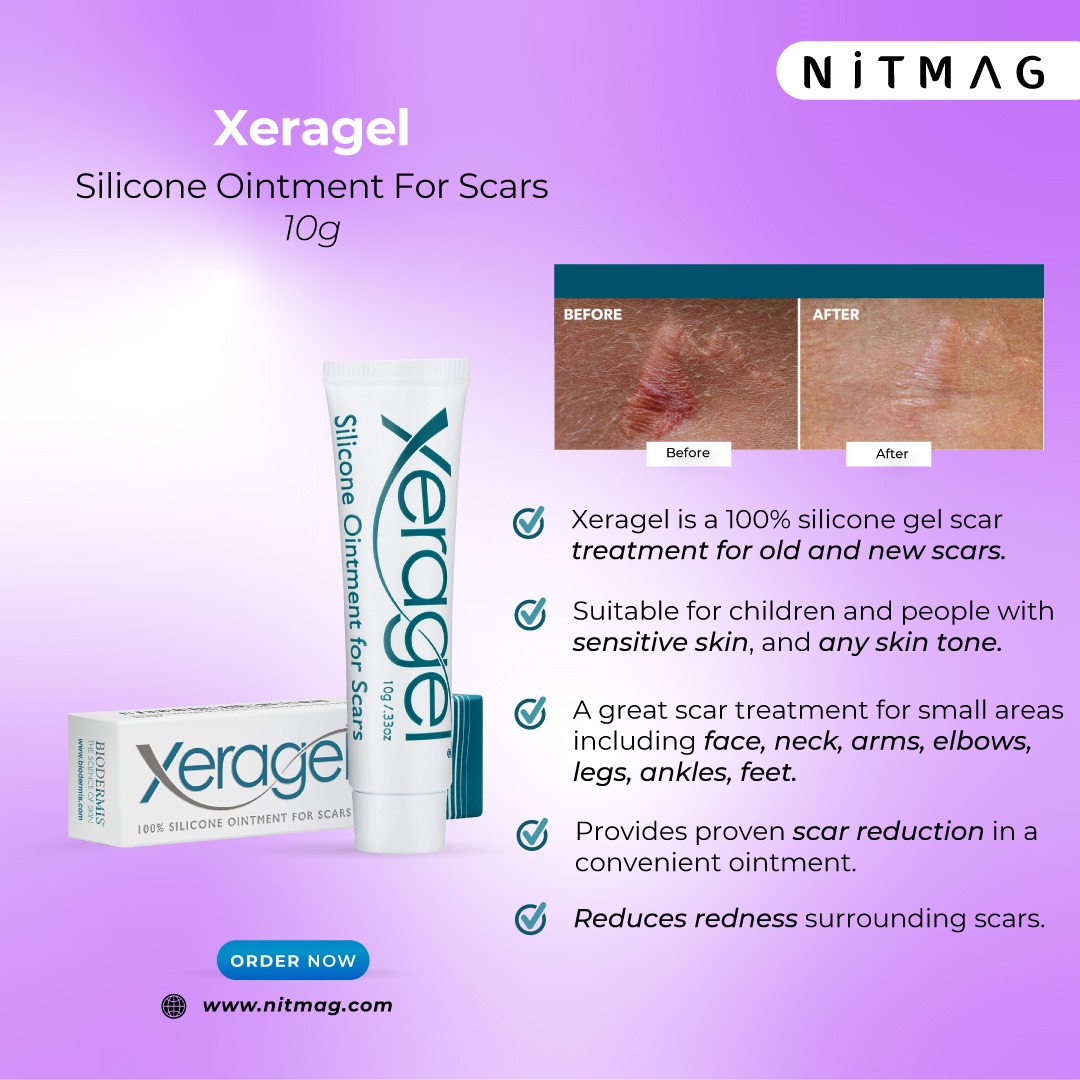 Xeragel 100% Silicone Scar Treatment Ointment nitmag bangladesh bd dhaka beauty shop